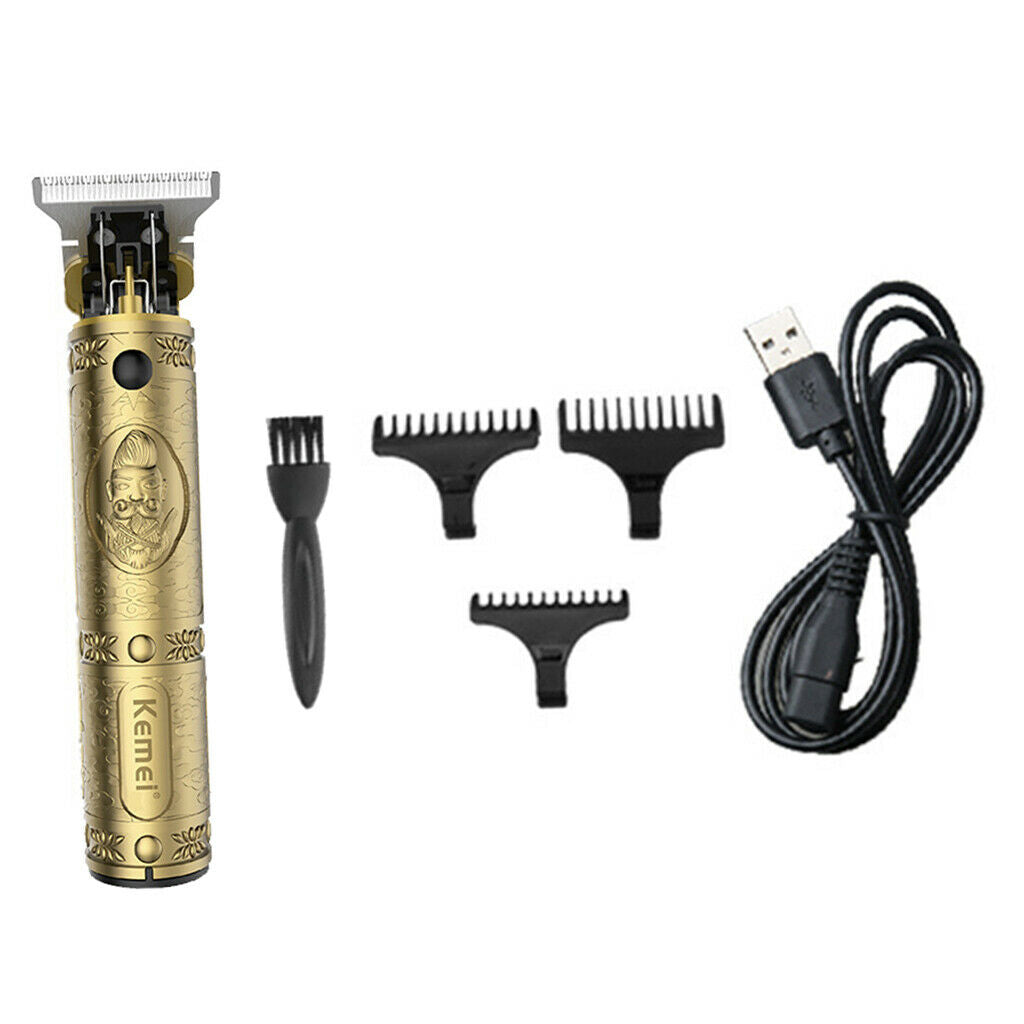 Pro Li Electric Hair Trimmer USB Close Cutting Hair Grooming Clippers Kit