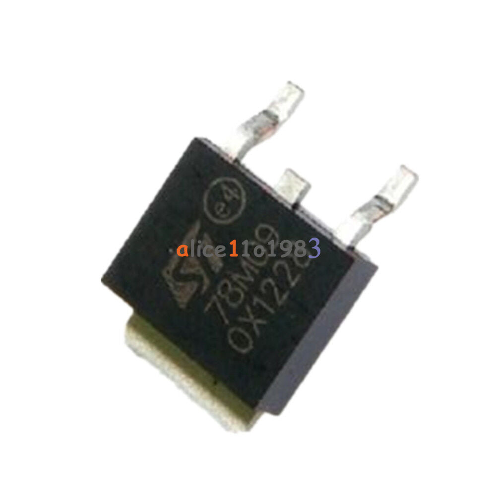 20PCS 78M09 IC REG LDO 9V ST TO-252 NEW DATE CODE :12+