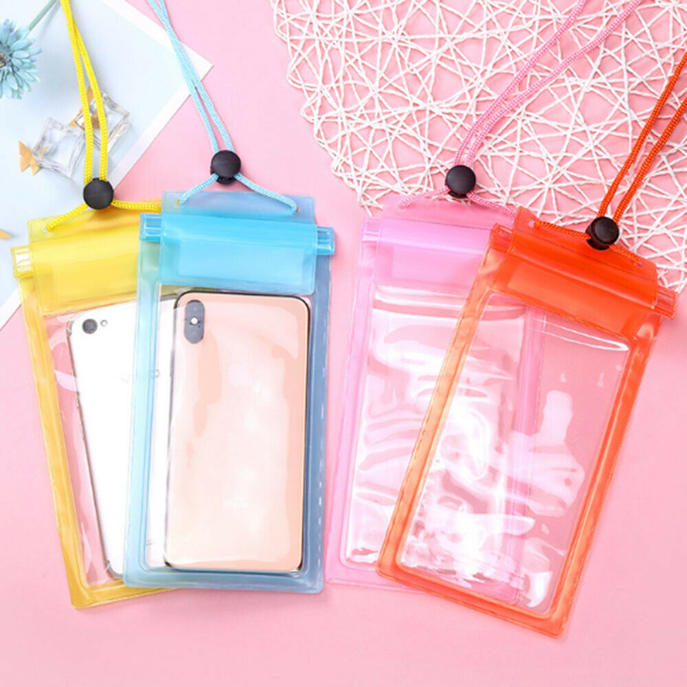 3Pcs Swimming Waterproof PVC Underwater Pouch Bag Pack Dry Case Cover For Phone