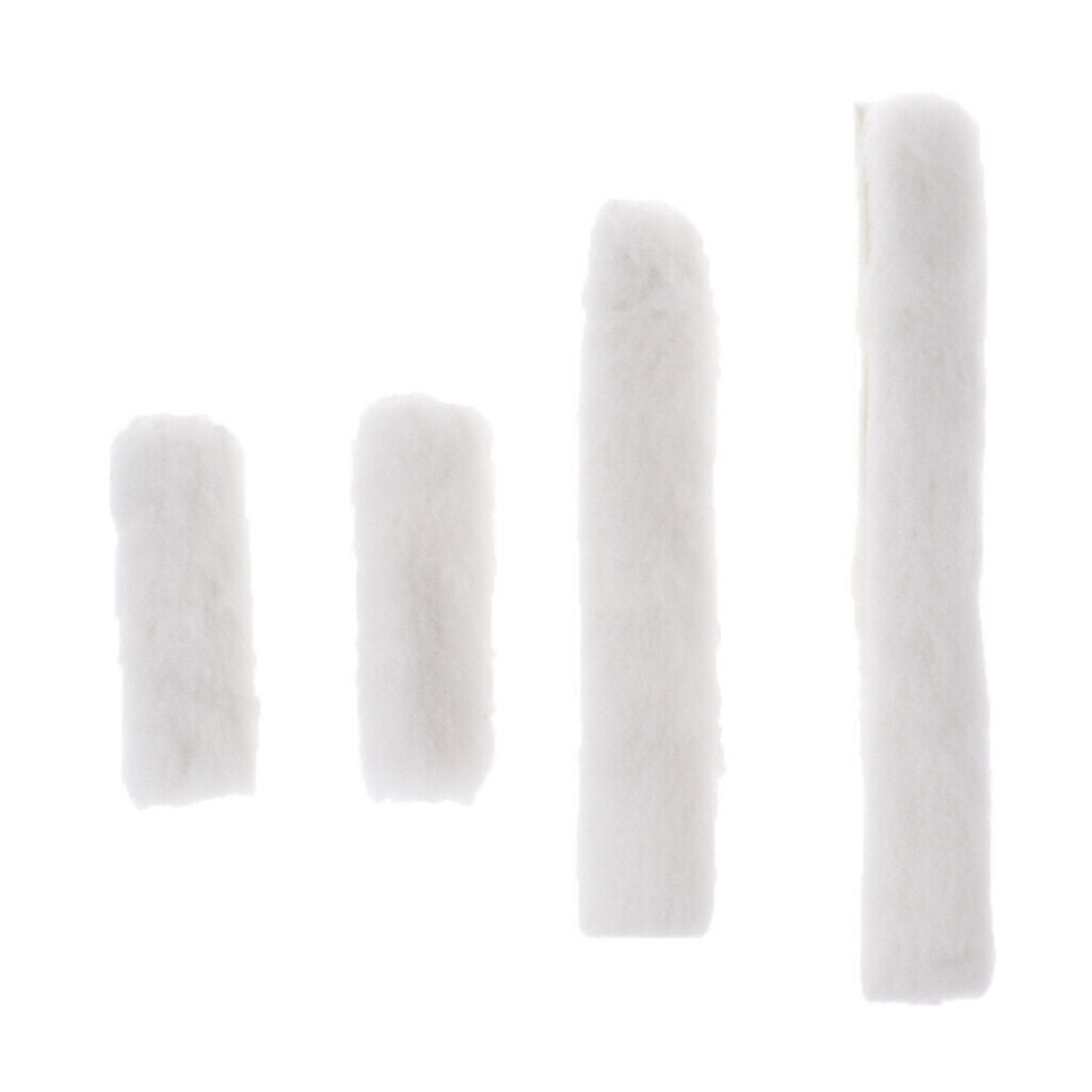 4 Pieces Fleece Noseband Cover Replacement for Horse Halters and Bridles