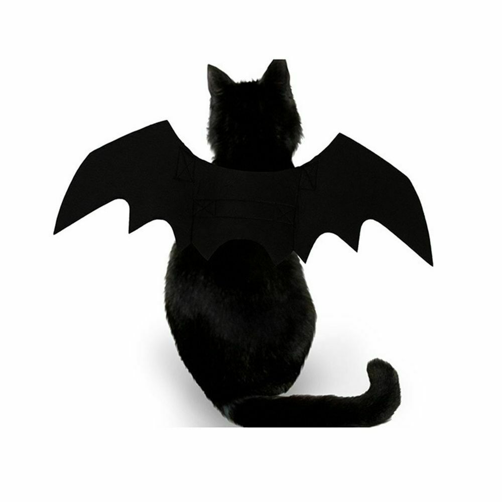 Bat Wings Cat Vest Cat Costume Halloween Decorations Cat Wings Pet Clothes