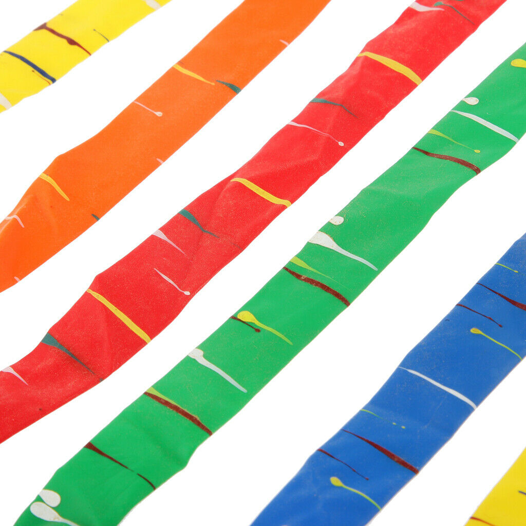 40 Pack Rocket Balloons, Flying Balloon Giant Rocket Balloons with Whistling