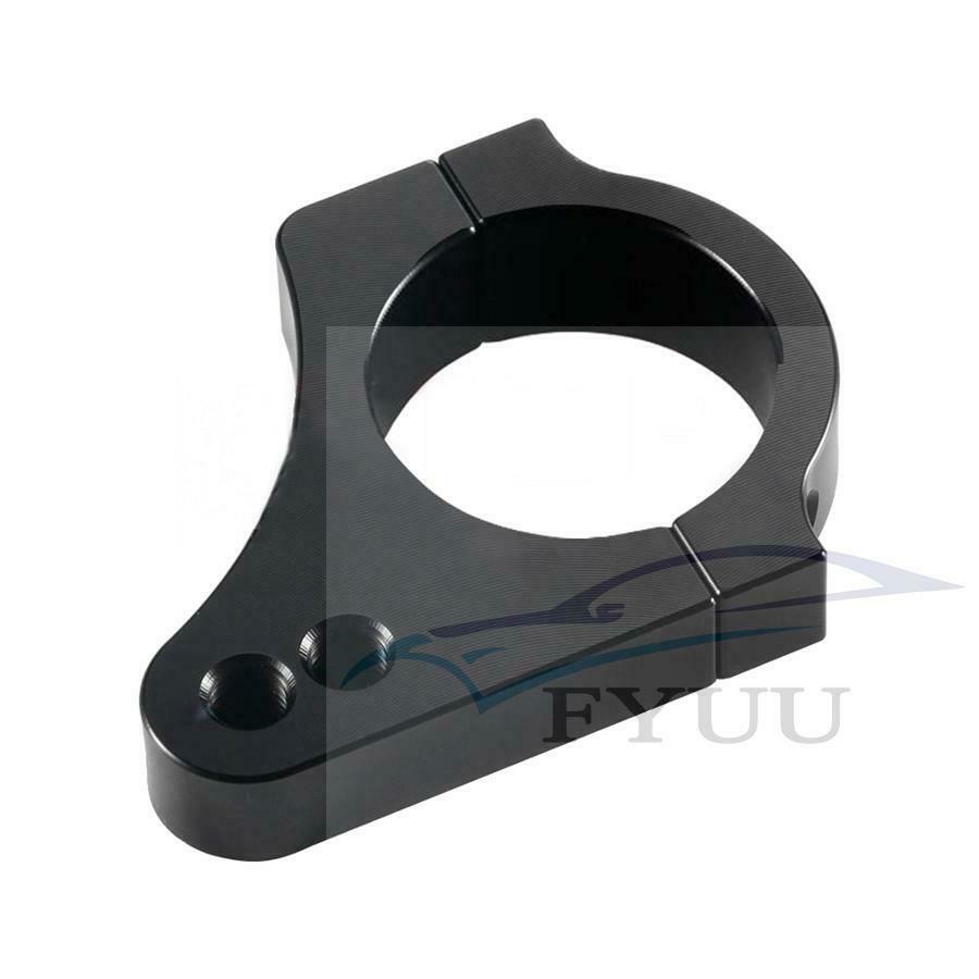 58MM Motorcycle BLACK Steering Damper Fork Bracket Reduce Lever Vibration