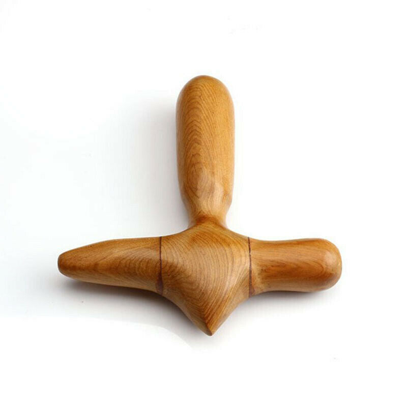 Thai Massage Wooden Tools Foot Face Body Spa Therapy Wood Stick Reflexology  BU