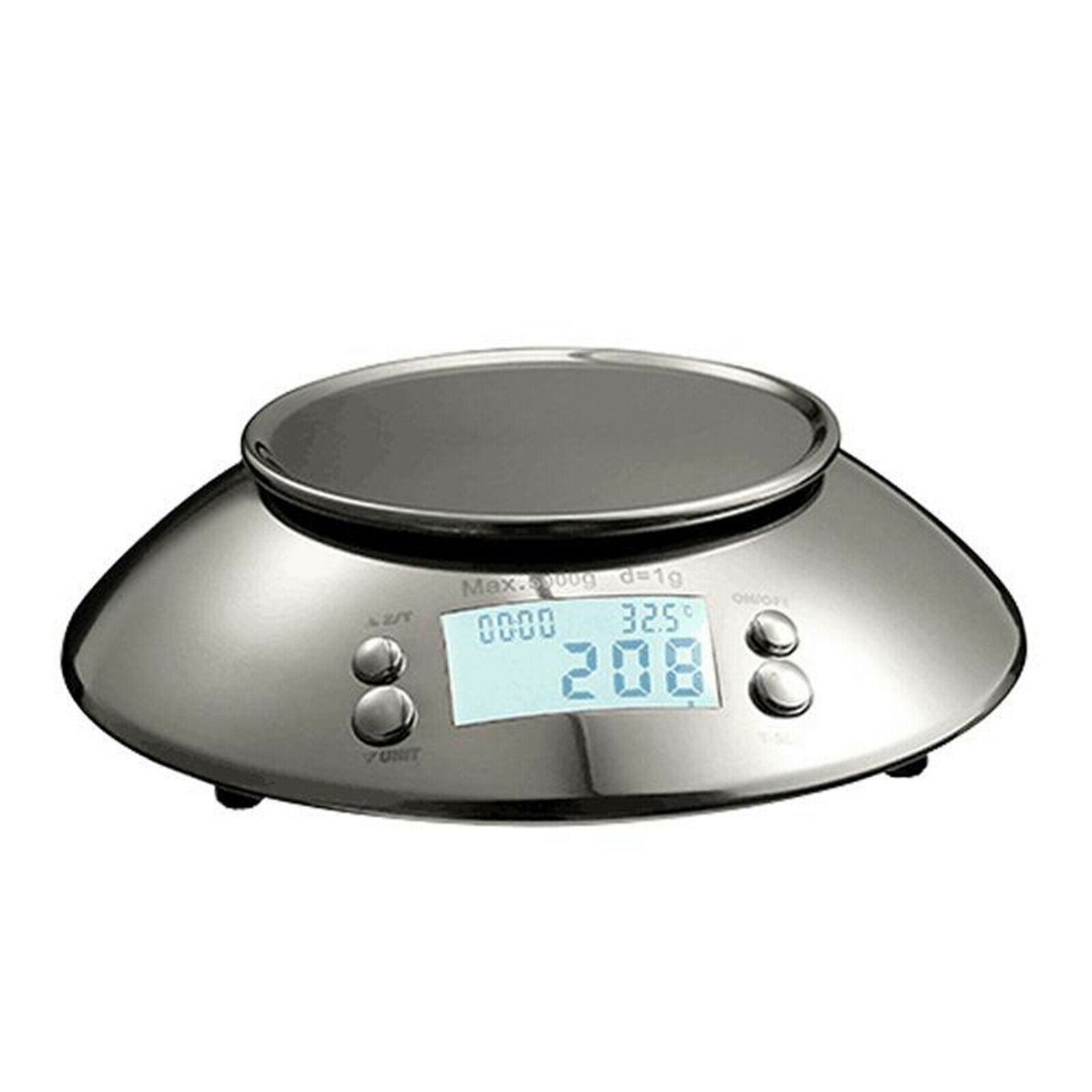 Stainless Steel Kitchen Scale Digital Display Cooking Accessory Baking Tool