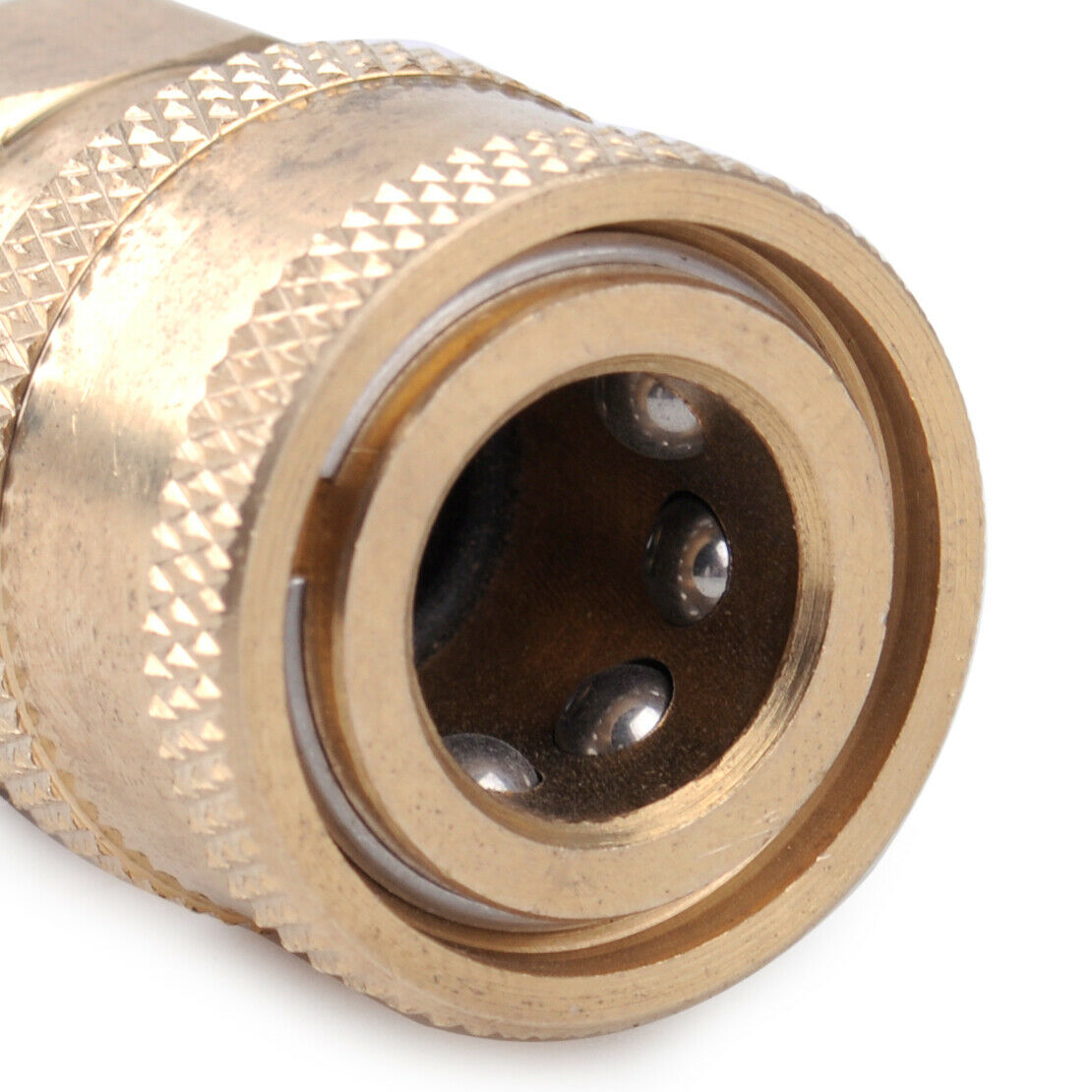 Pressure Washer Quick Connector 1/4" Coupler Plug Adapter Max 4000 PSI An