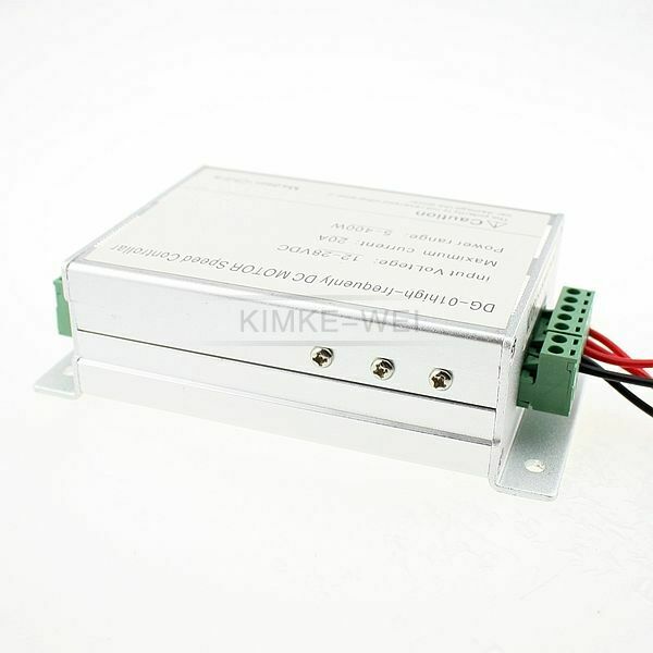 Reversible 400W DC Motor Speed Control PWM Controller