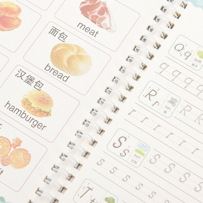 2Books Learning Numbers In English Magic Practice Copybook Baby Copybook For Kid