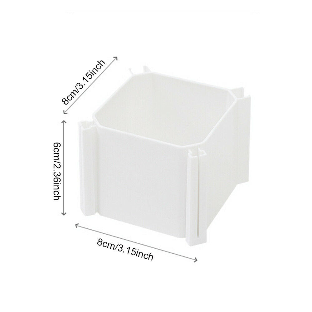 Pack of 18 Freely Combined Cube Drawer Dividers Organizers for Drawers Dressers