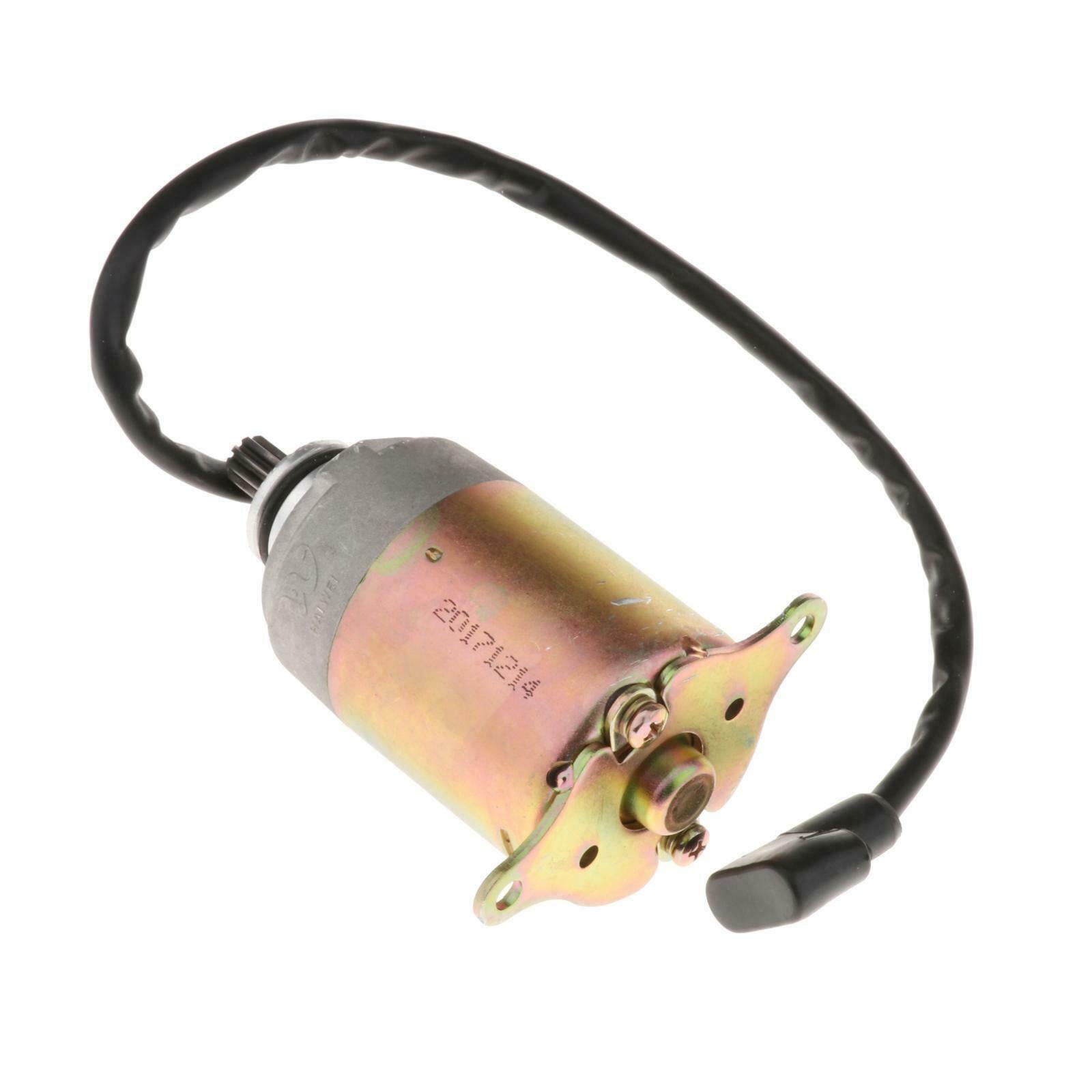 Professional 9 Teeth Electric Starter Motor for GY6 150cc Buggy Scooter