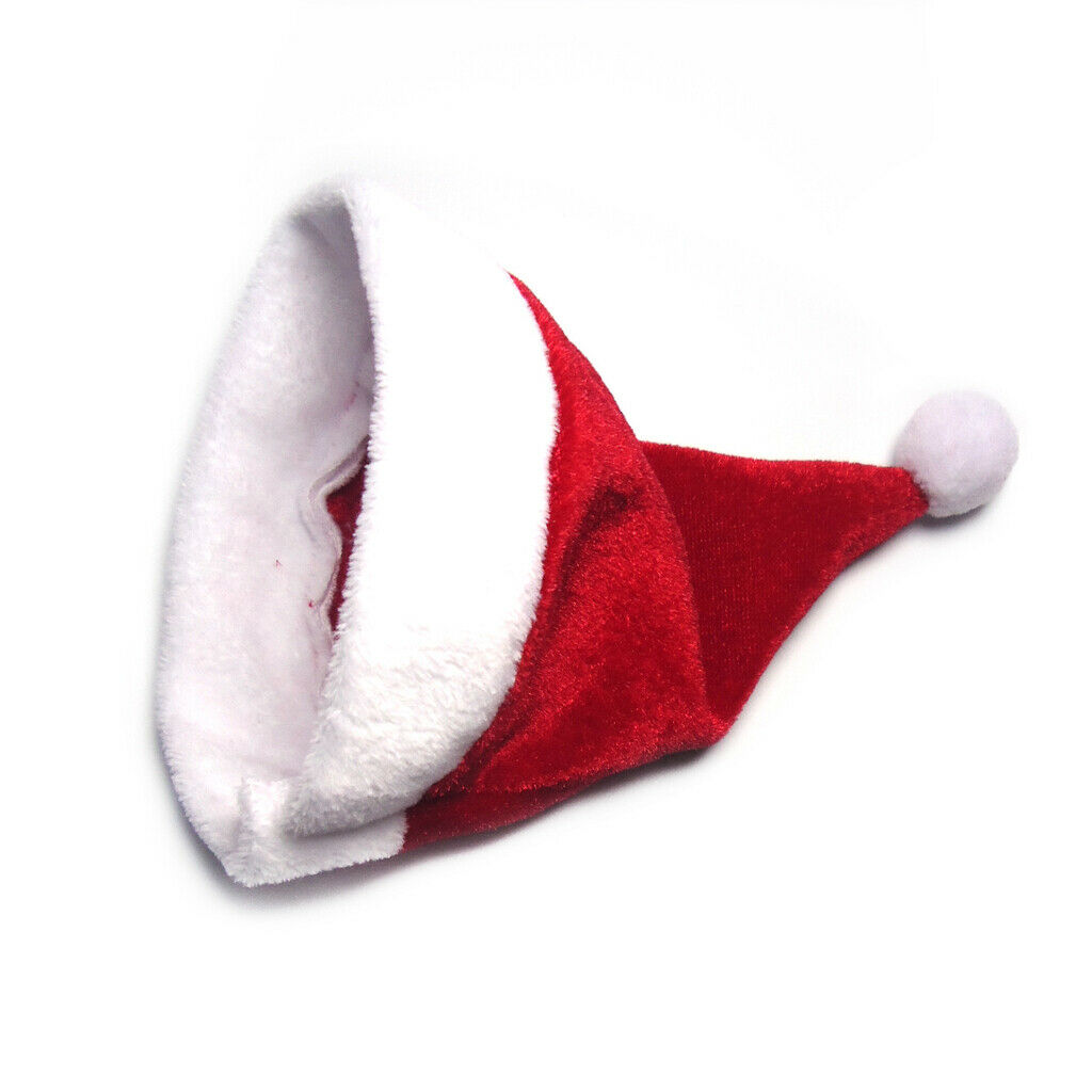3pcs 1/6 Christmas Santa Claus Hat for  Accessories Christmas Party Hats