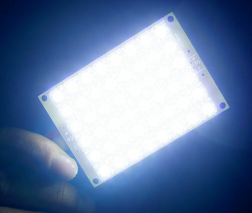 5pcs Super Bright 12V White Light 48 LED Piranha LED Panel Board Lighting Lamp