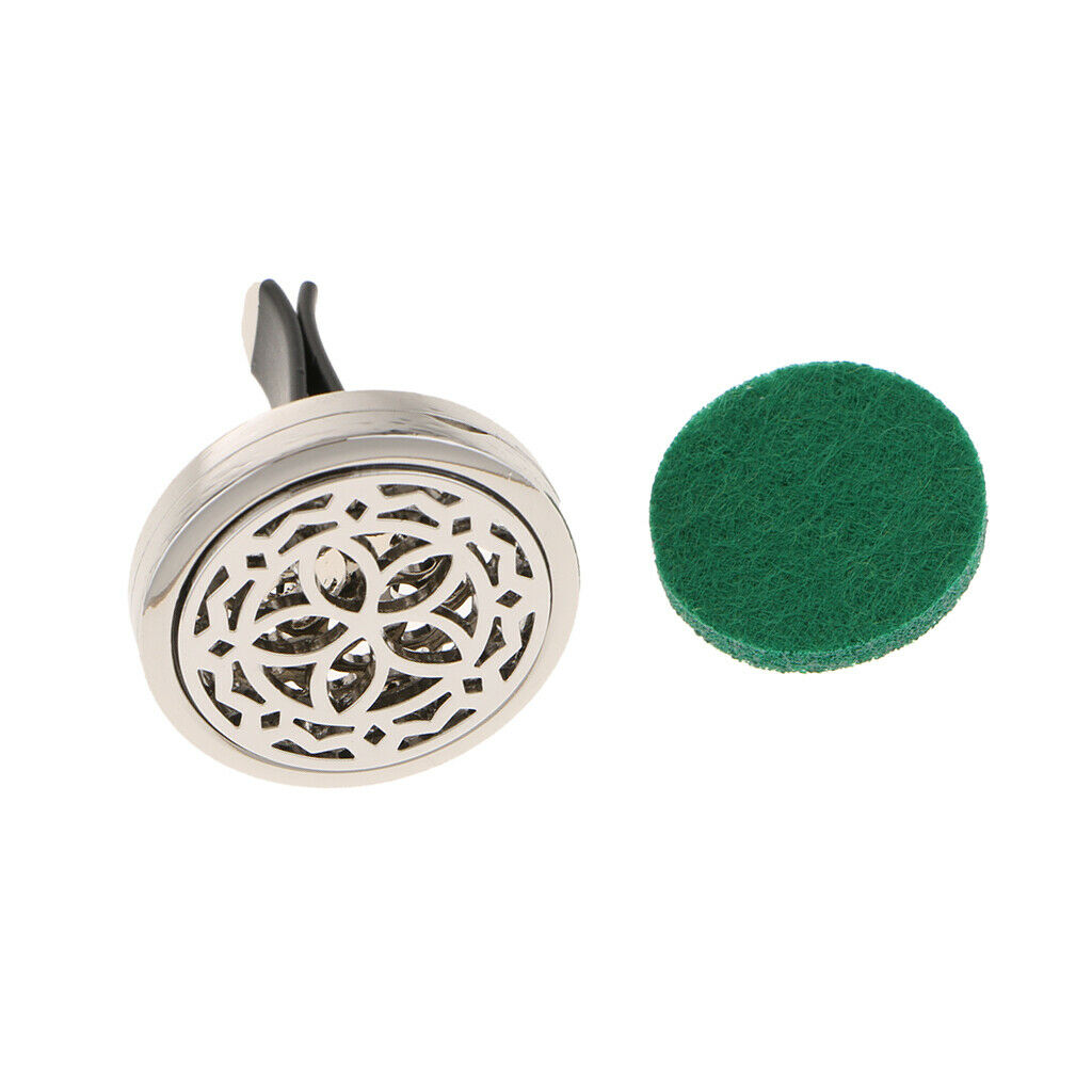 Auto Car Air Freshener Vent Clip Air Outlet Perfume Lasting Fragrance 7