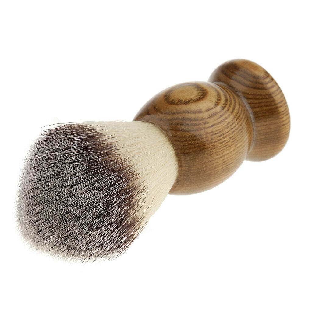 Men Beard Mustache Shaving Tool Toothbrush Holder Bowl Holder with Shaving Brush
