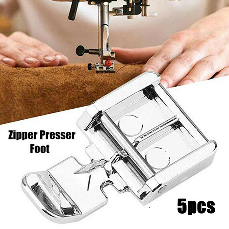 5Pcs Multifunctional Zipper Presser Foot For Home Sewing Machine Equipmen.l8