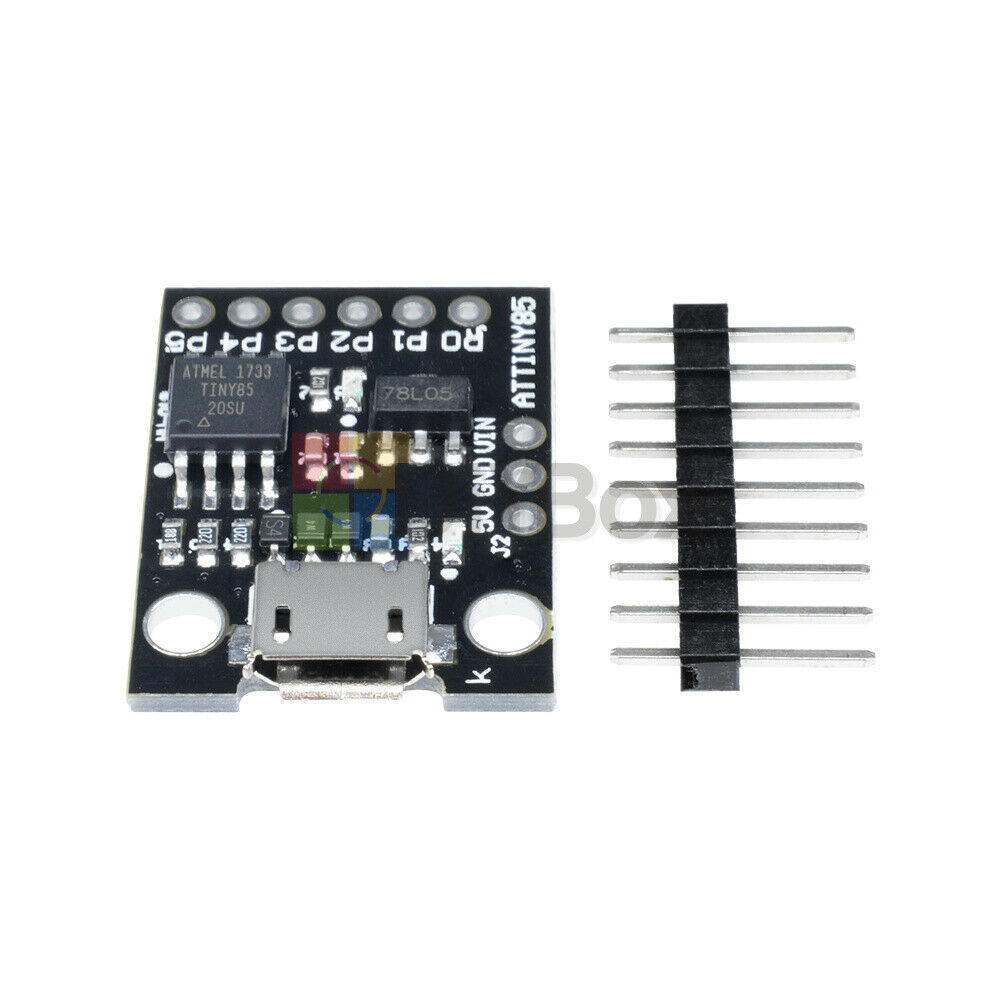 ATTINY85 Micro USB Development Board Compatible for Arduino Digispark