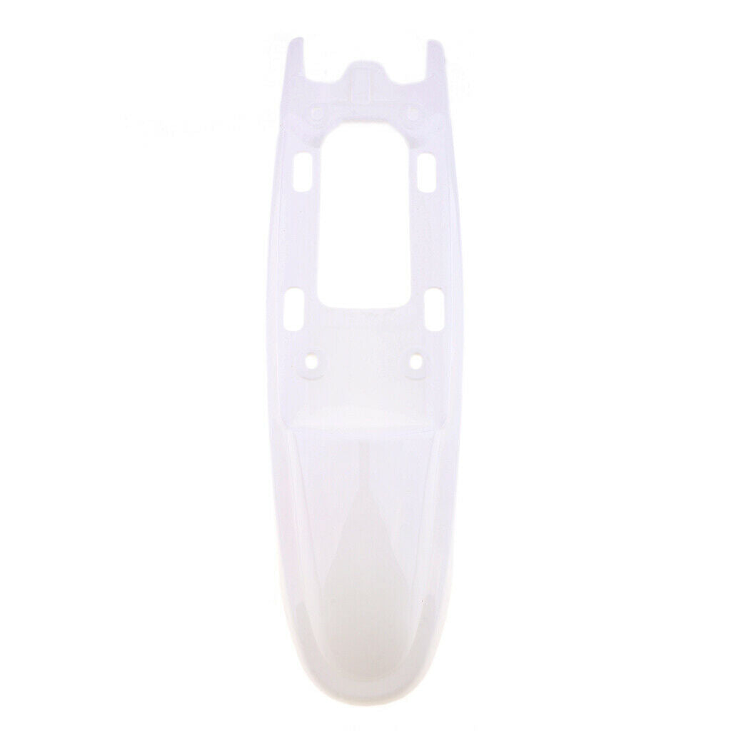 White Motorcycle Front + Rear Fender Mudguard Mud Guard for Yamaha PW50
