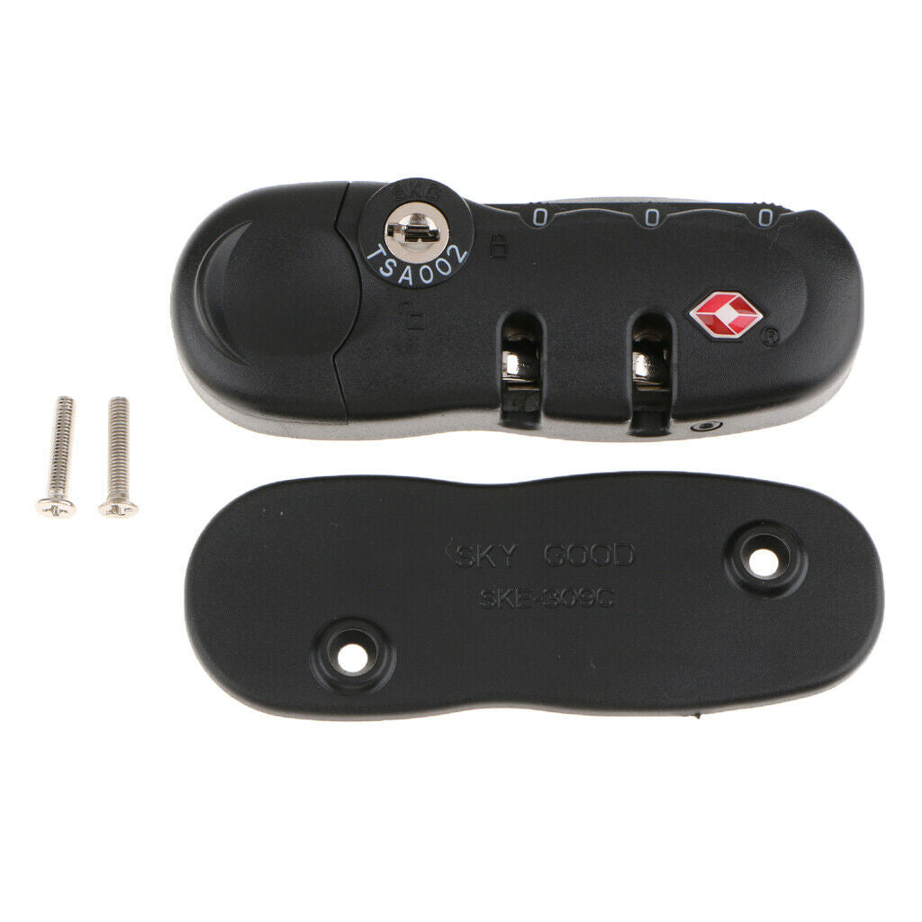 Dial Lock TSA Luggage Suitcase Built-in Customs Combination Lock TSA002 Special