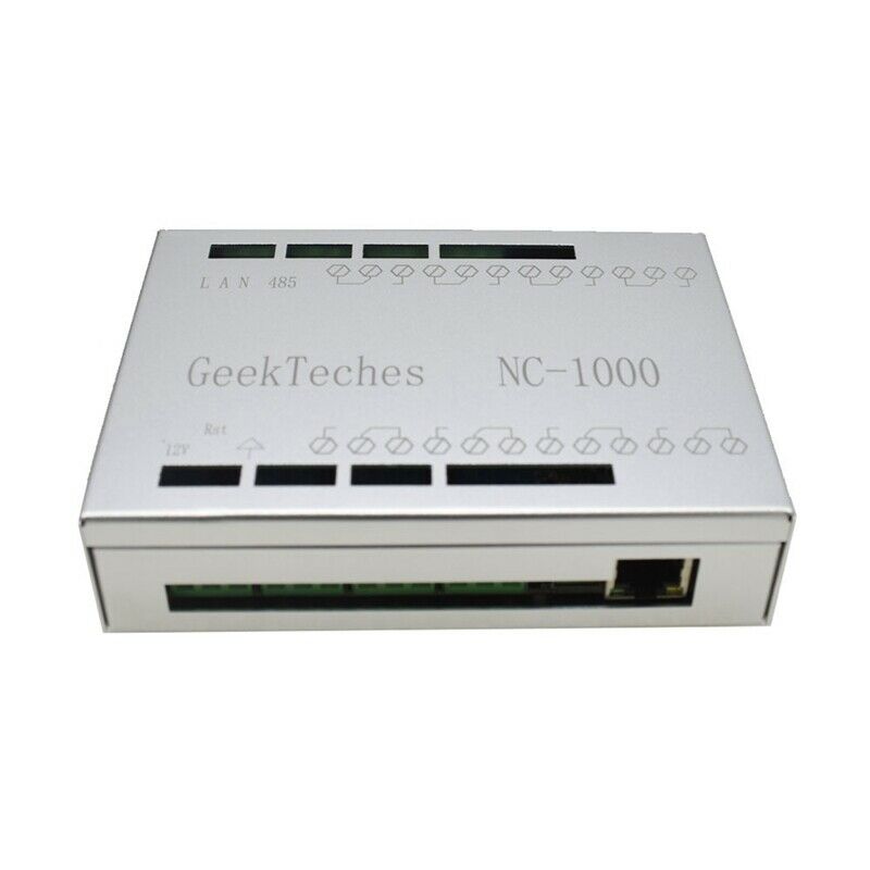 2X(NC-1000 Ethernet RJ45 TCP/IP Remote Control Board with 8 Channels Relay F9T4)
