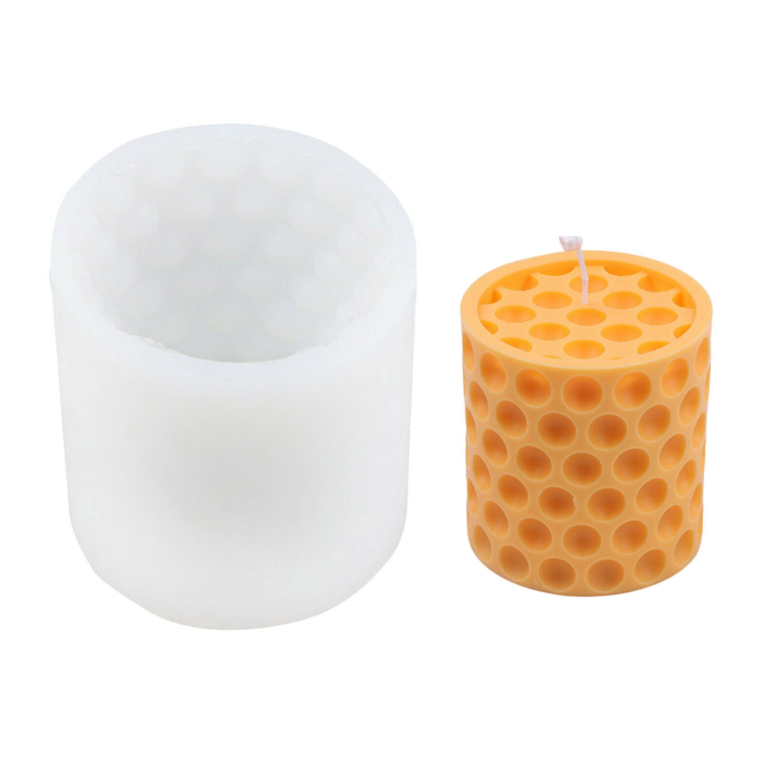 Durable Honeycomb Candle Mold Soap Mould Beehive Epoxy Casting Mold Supplies