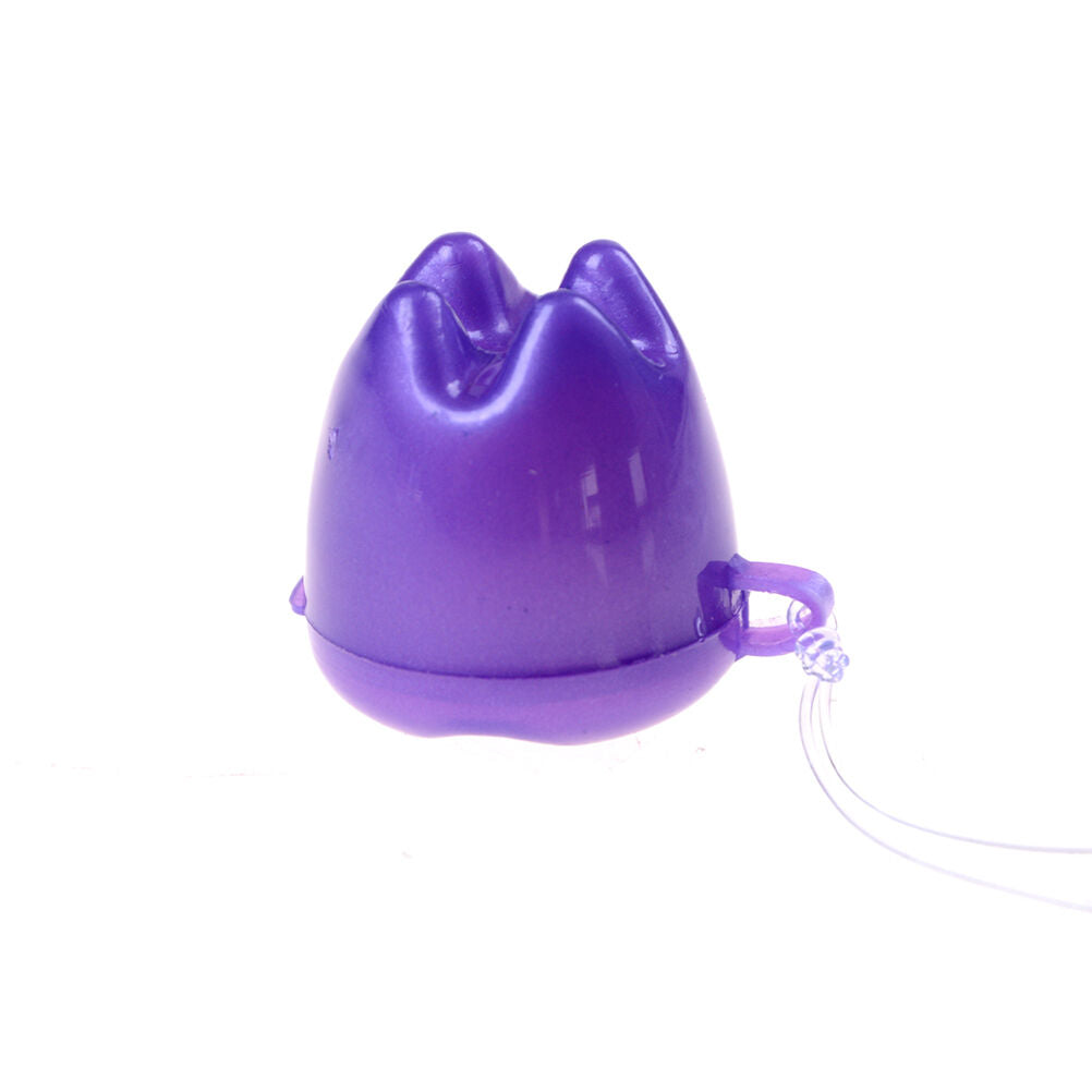 New Plastic Baby Teeth Case Milk Teeth Box Deciduous Flower Shape Holer BDAU