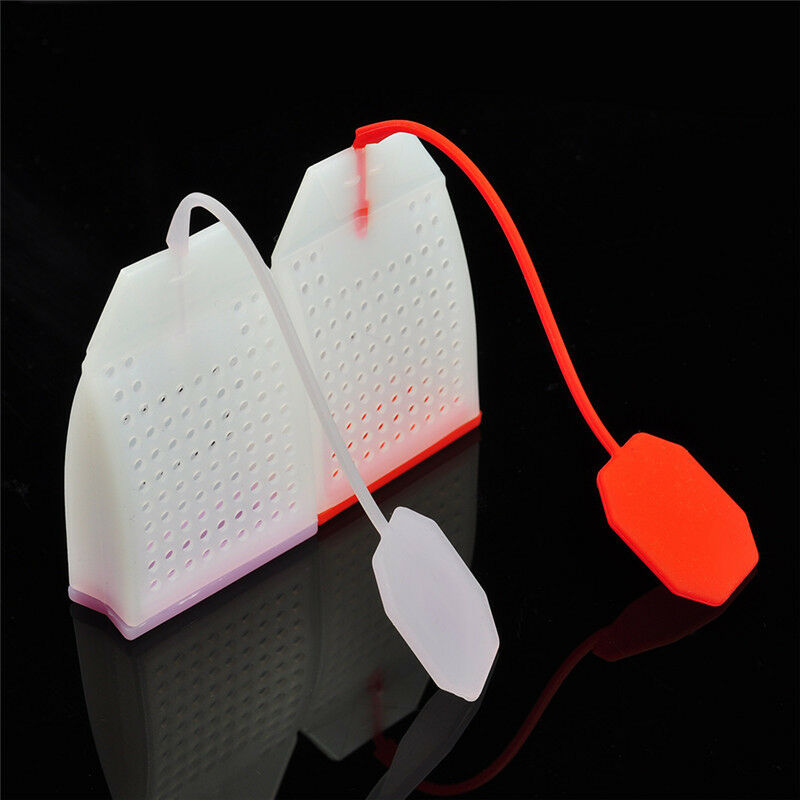 New Silicone Bag Tea Infuser Leaf Strainer Herbal Spice Filter Diffuser Tools