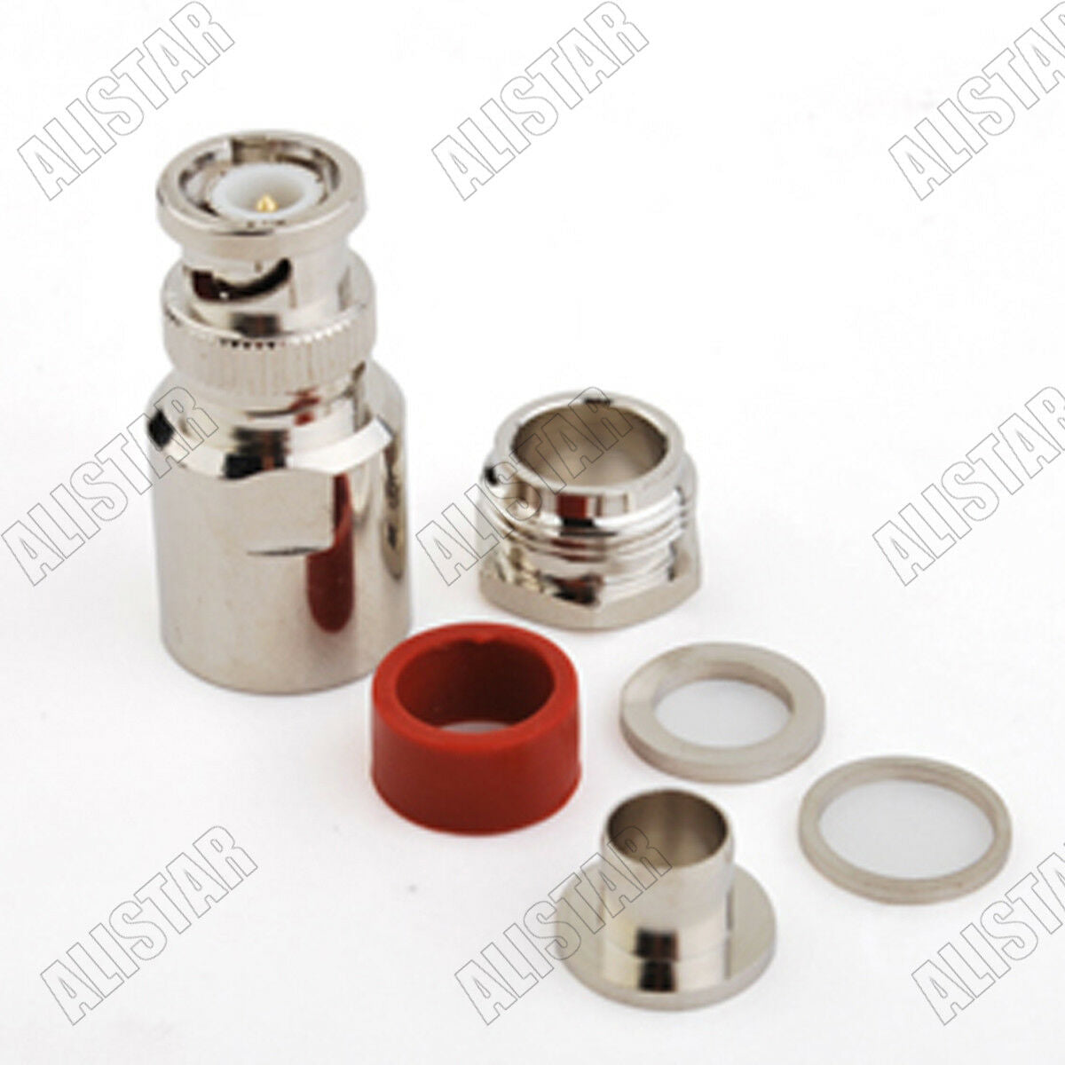 10x BNC Clamp male Plug connector for LMR400 RG8 RG213 RG214 RF coaxial cable
