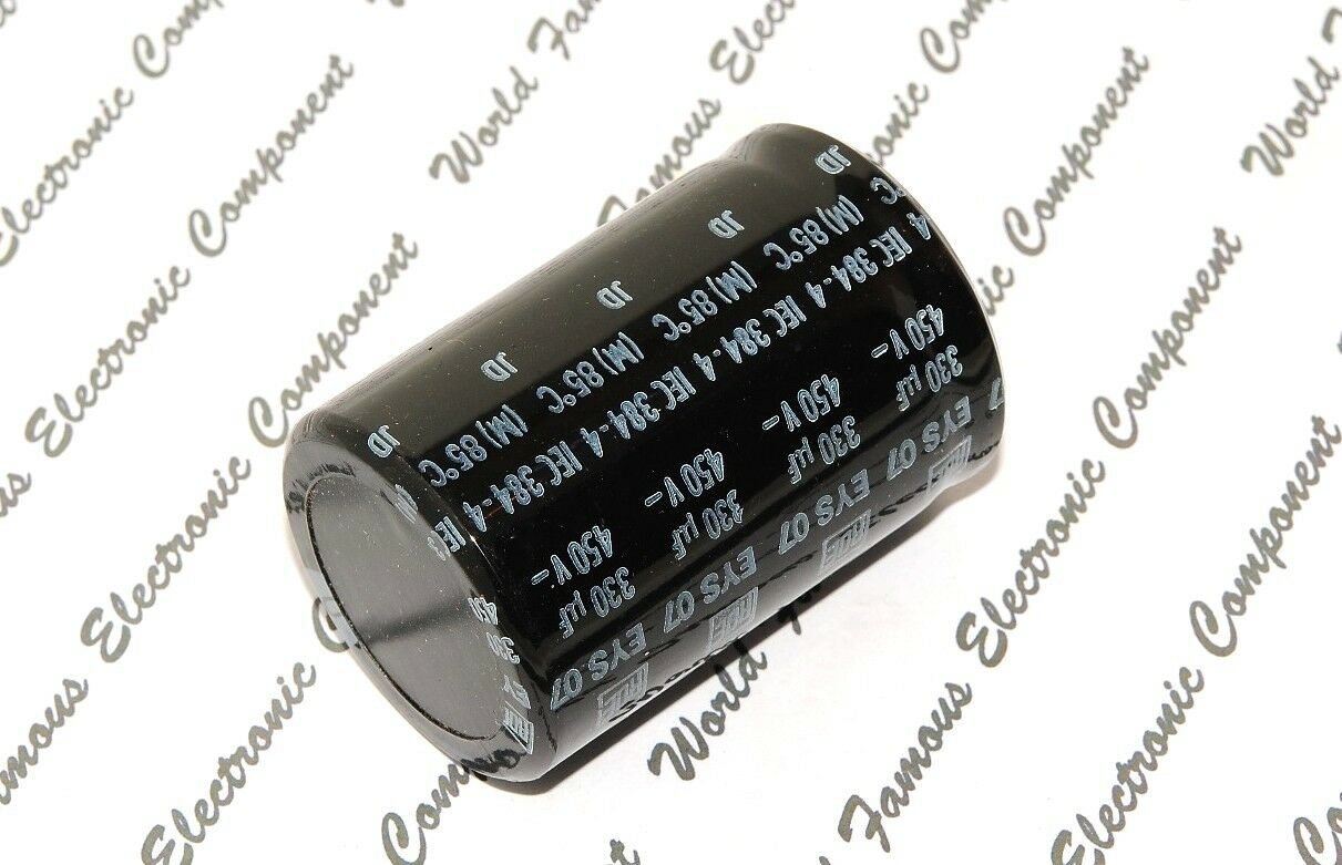 1pcs-ROE EYS07 330uF (330µF) 450V Snap-in Electrolytic Capacitor / Kondensatoren