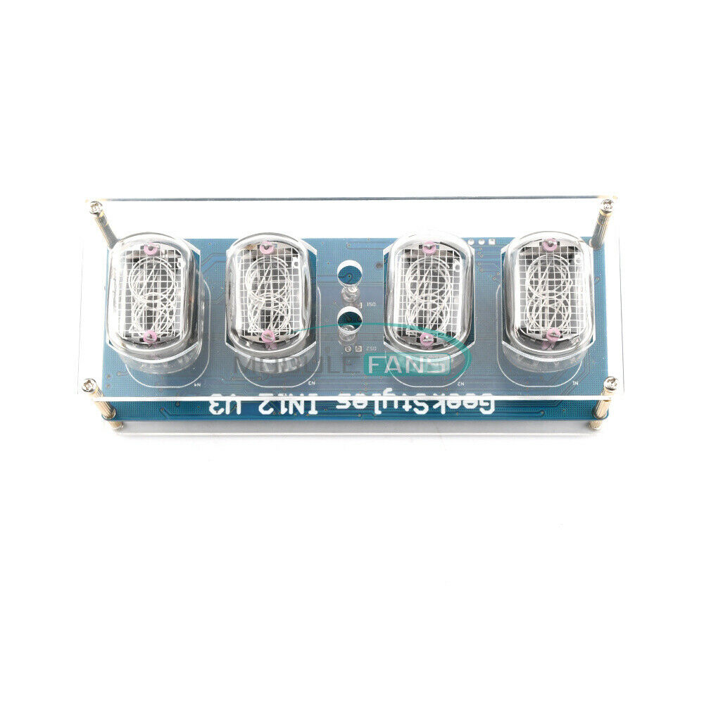 Micro USB IN12 IN-12 PCBA Glow Tube DIY Retro Sleepable Clock Module Kit