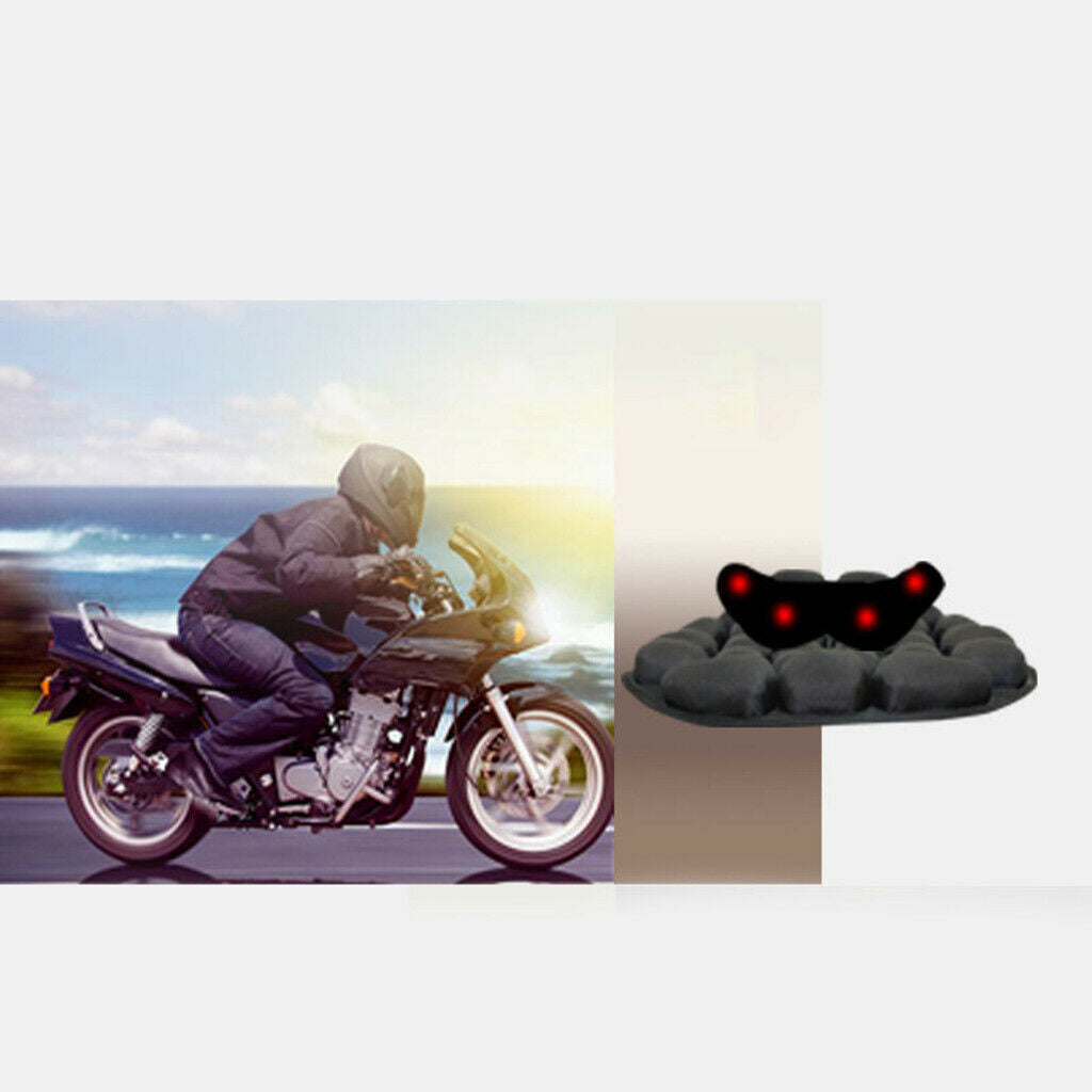 Non-slip Inflatable Motorcycle Seat Cushion Mattress for Comfortable Travel