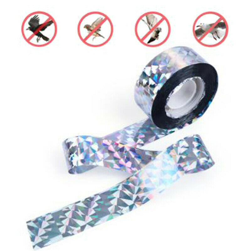 80M Garden Bird Repellent Tape Anti Bird Reflective Deterrent Tape Usef.l8