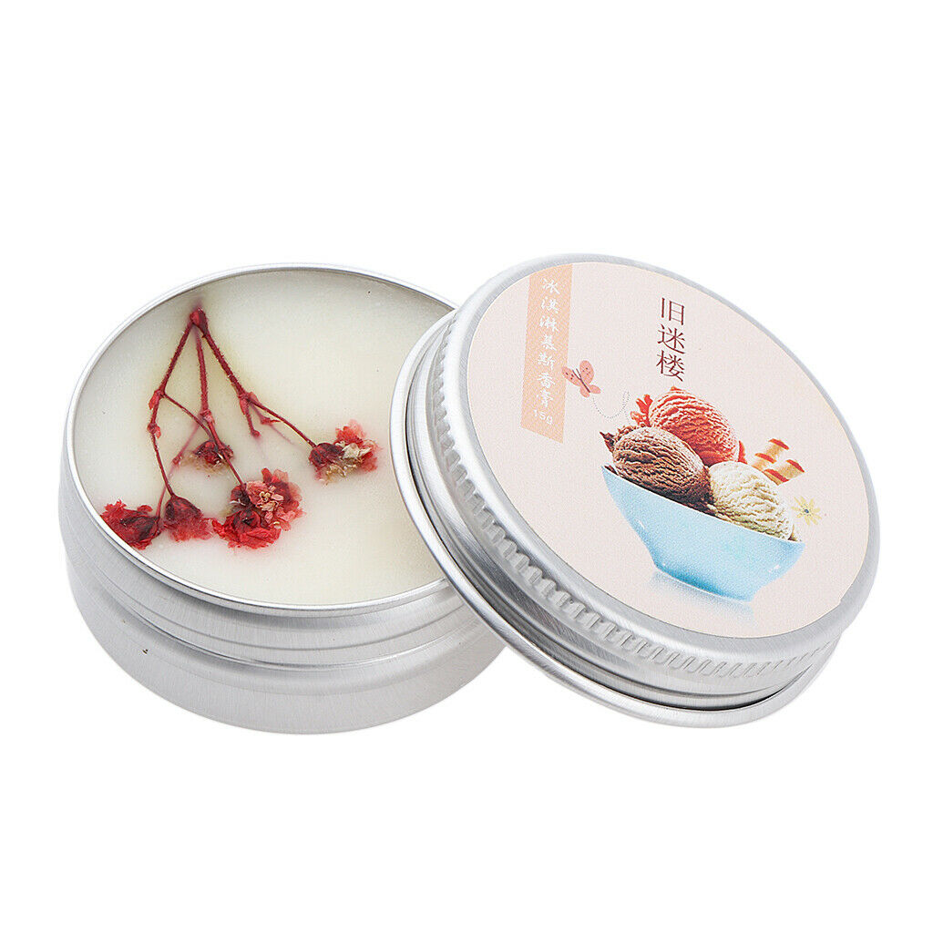 15g Natural Solid Perfume Women Body Care Fragrance Scent for Travel 3 Kinds