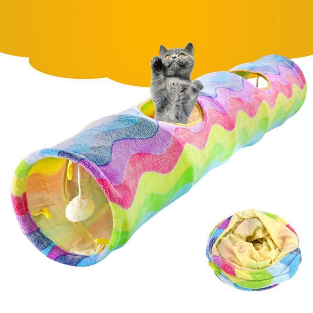Ring Paper Rainbow Cat Tunnel