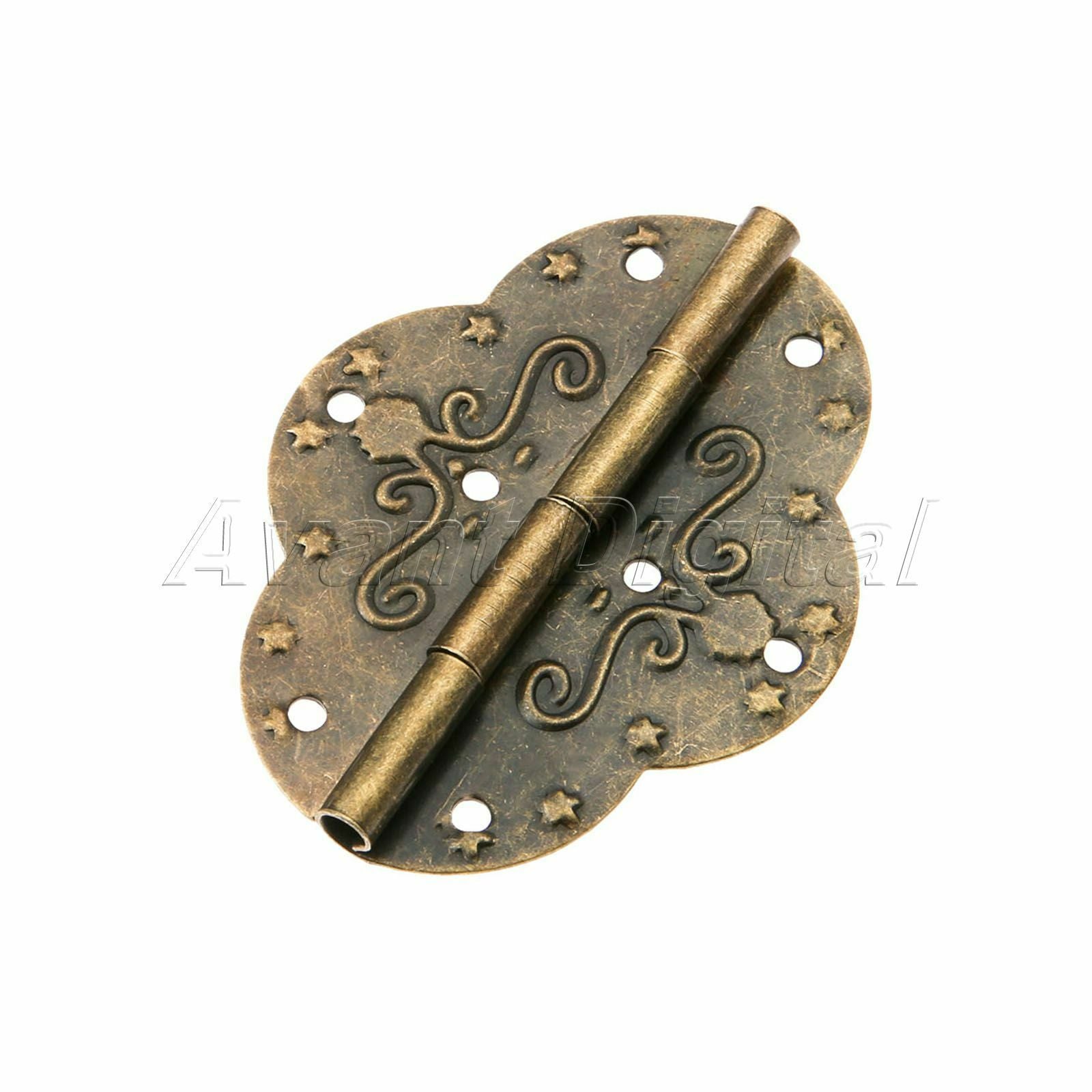 Furniture Drawer Stamp Door Hinges Jewelry Box Cupboard Cabinet Hinge Hardware