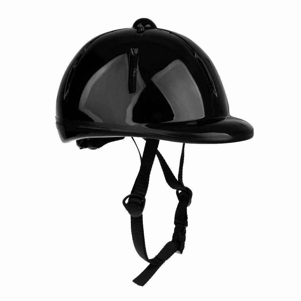 Children Kids Adjustable Horse Riding Hat/Helmet Head Protective Gear Black