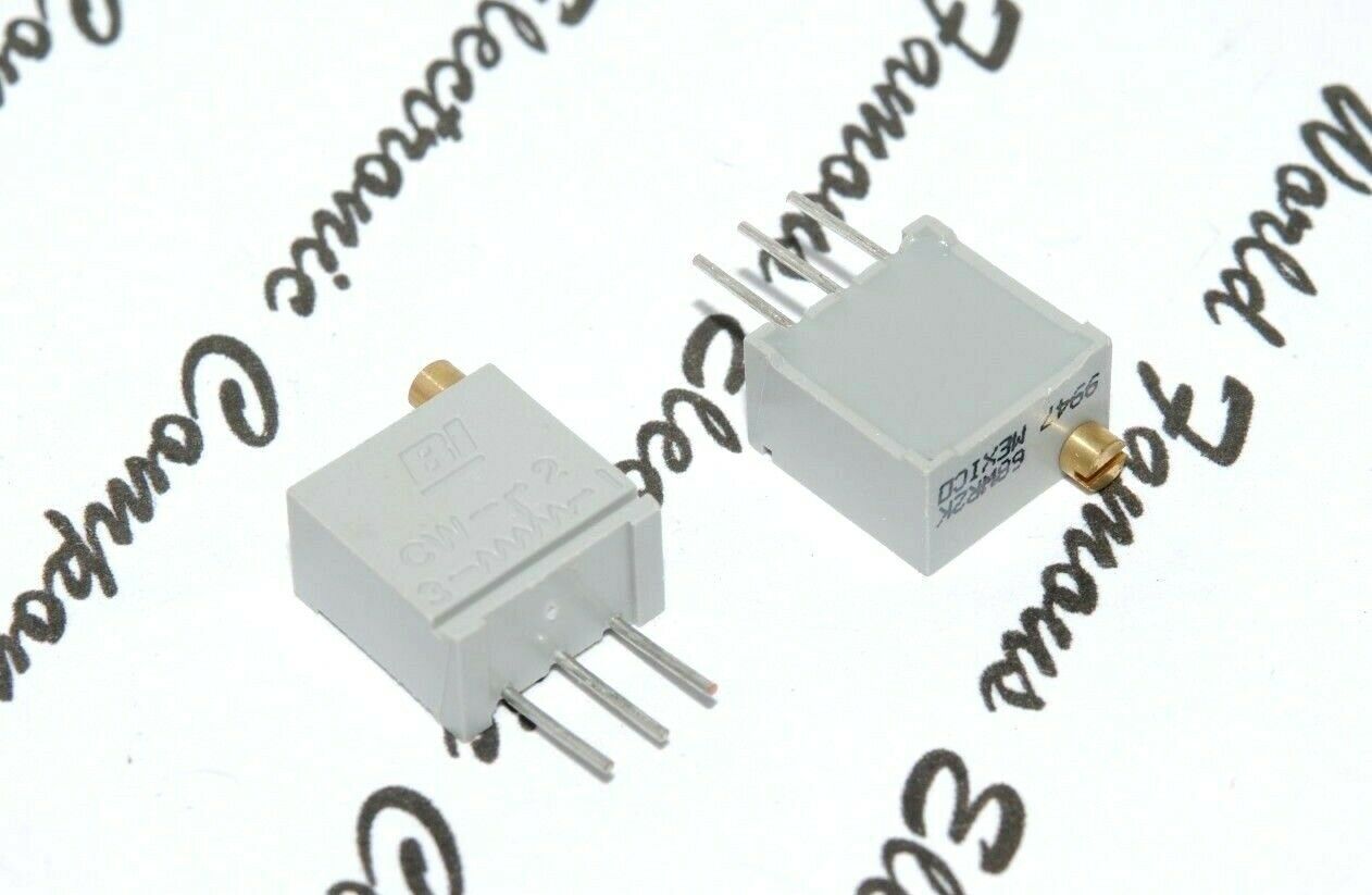 10pcs - BI technologies 2K 25-Turns Variable Potentiometer / Trimmer 68WR2K 68W