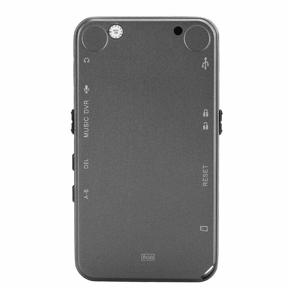 Rechargeable Digital Audio/Sound/Voice Recorder Dictaphone MP3 Player USB 2.0