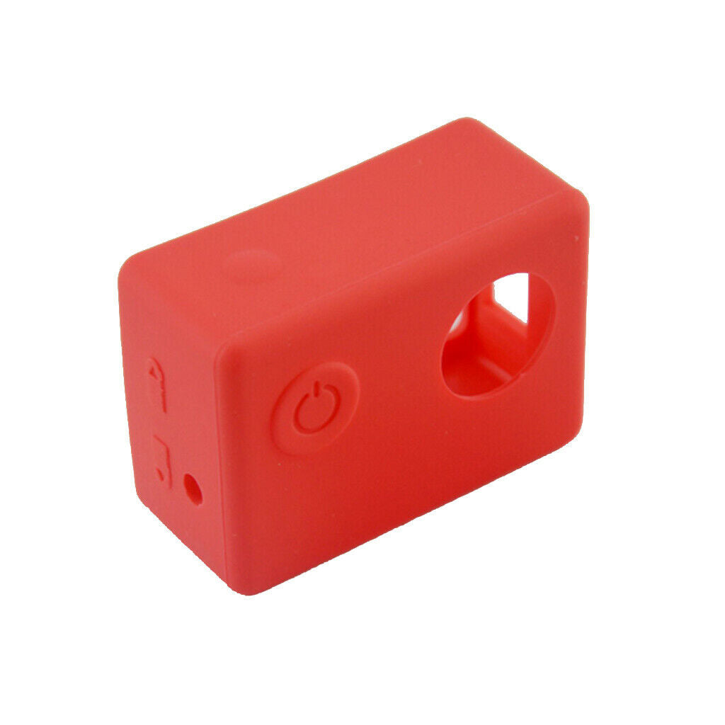 Soft Silicone Dust-proof Protective Case Skin for  SJ4000   Red