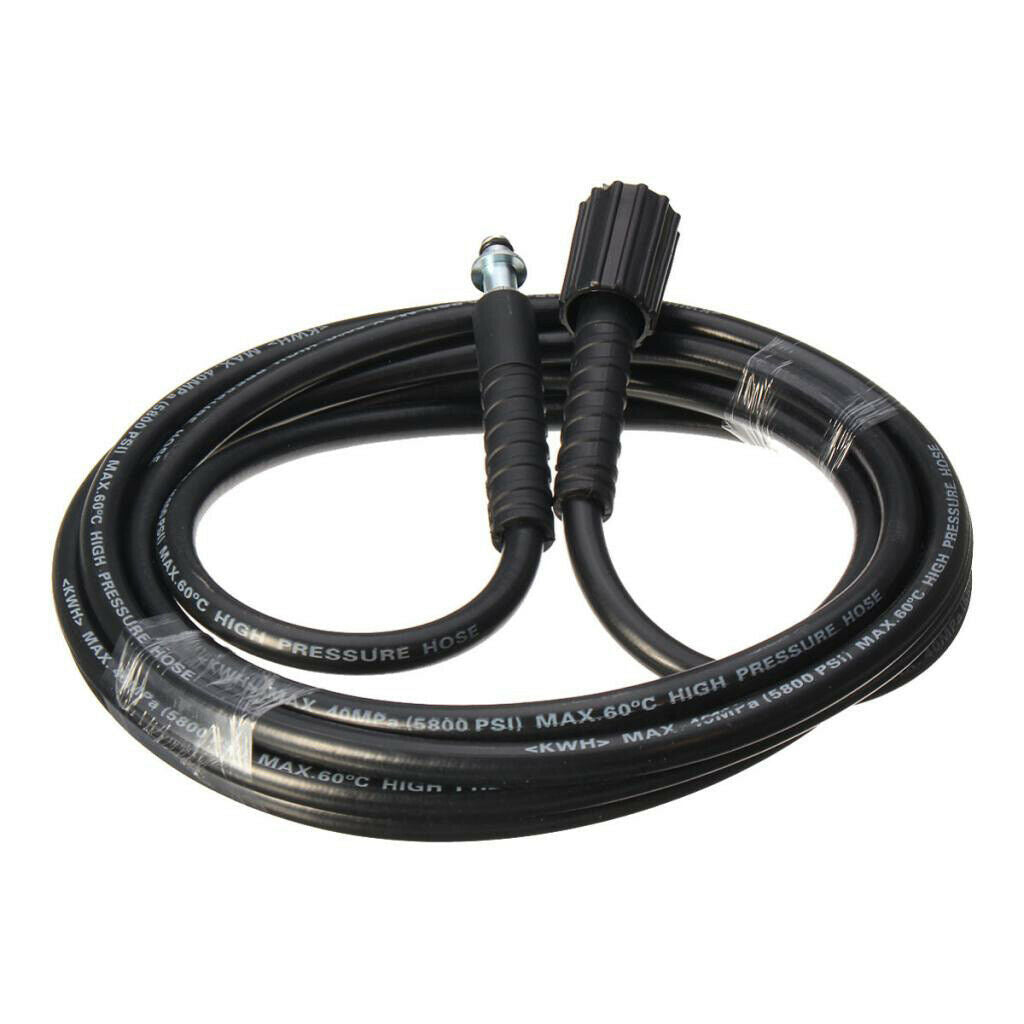 500cm/ 16.40ft 5800PSI/160Bar High Pressure Washer Washing Cleaner Hose For