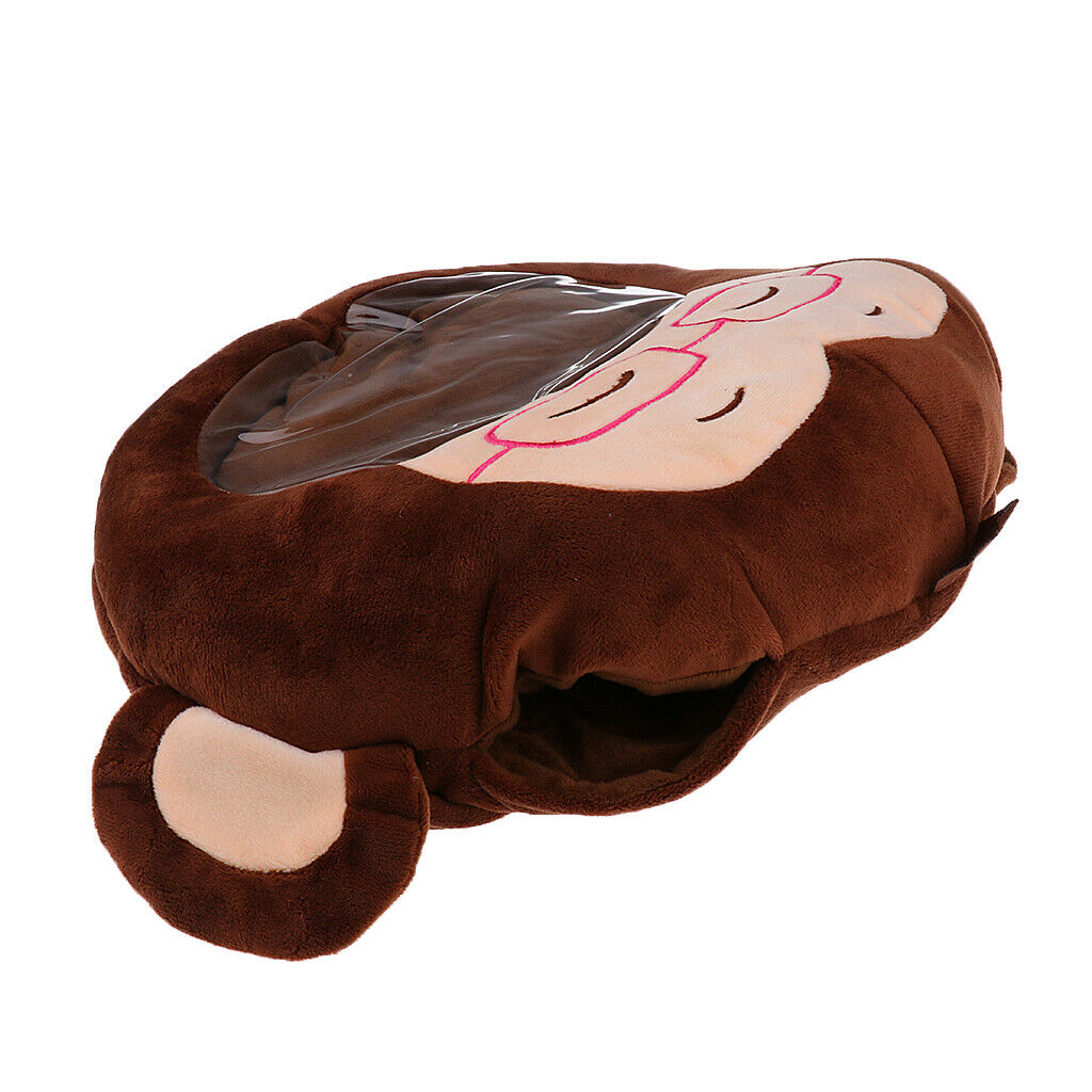 Hand Bag Cartoon Plush Toys Creative Visual Warm Can Play Mobile Style 4