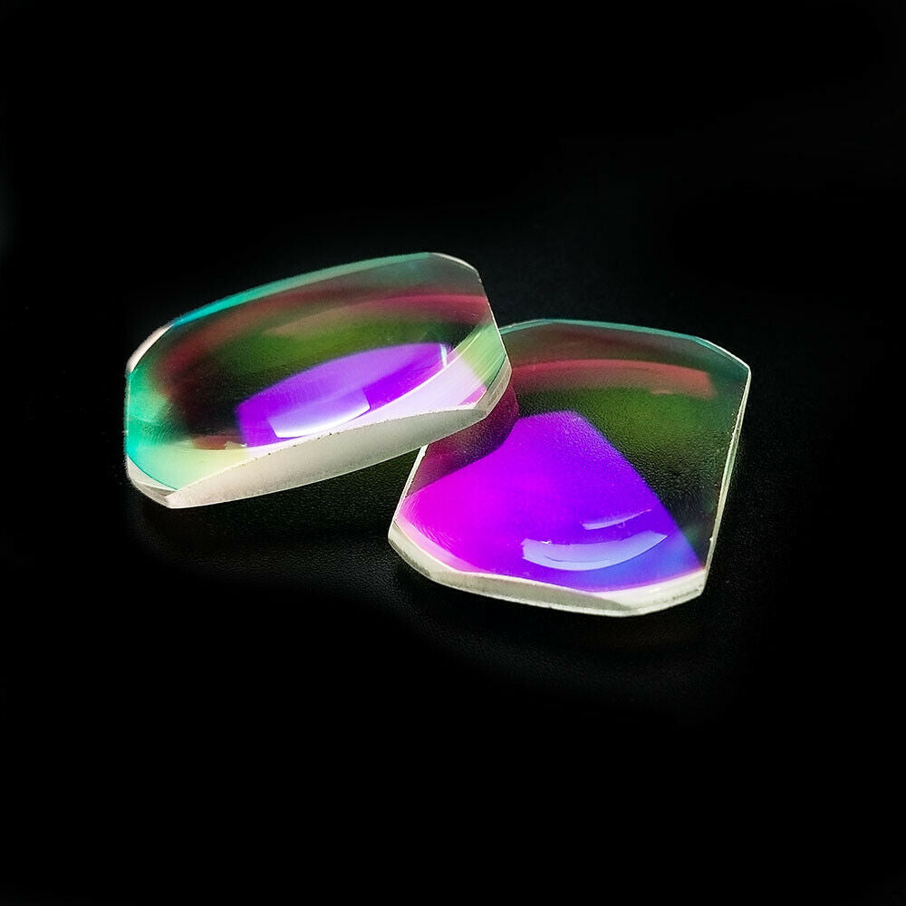 8pcs Defective Optical Glass Rainbow Prism for DIY Decoration Physics Teaching