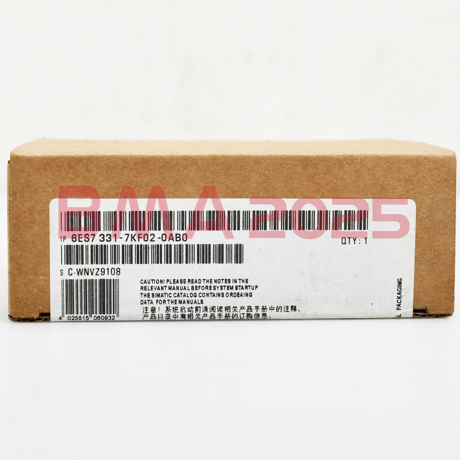 1PC New 6ES7 331-7KF02-0AB0 6ES7331-7KF02-0AB0 1year warranty DHL free Ship SM9T