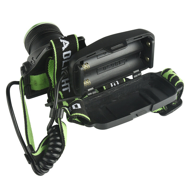 Rechargeable XML-T6+COB Headlamp 18650 Headlight Head Lamp Torch BDAU