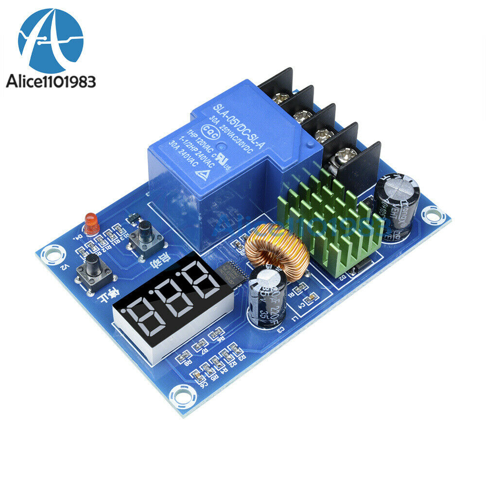 6-60V lead-acid Battery Charging Controller ProtectionSwitch 12V 24V 48V XH-M604