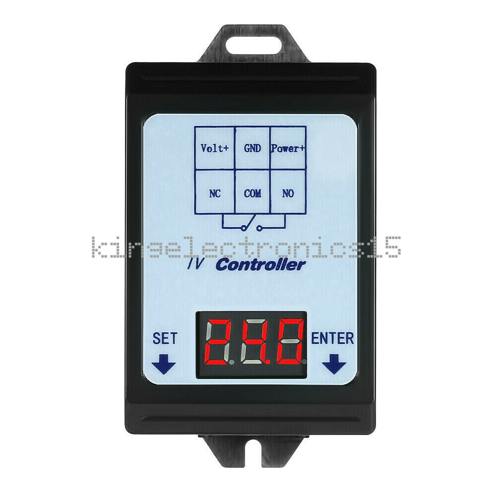 1X 6~80V Voltage Detection Charging Discharge Monitor Relay Switch Controller