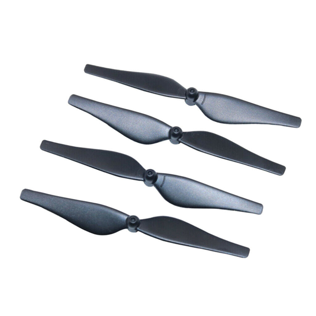 4 Pairs Durable Propeller Props for DJI TELLO Drone Spare Parts, White+Black