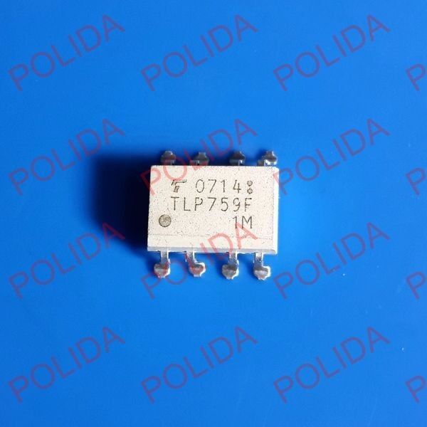 10PCS  OPTOCOUPLER TOSHIBA SOP-8 ( SMD ) TLP759F TLP759F1M TLP759F-1M