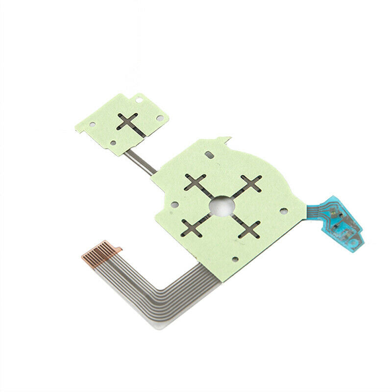 1Pc D-Pad Left Ribbon Keyboard Button Flex Cable Set with rubber for PSP3000 FG