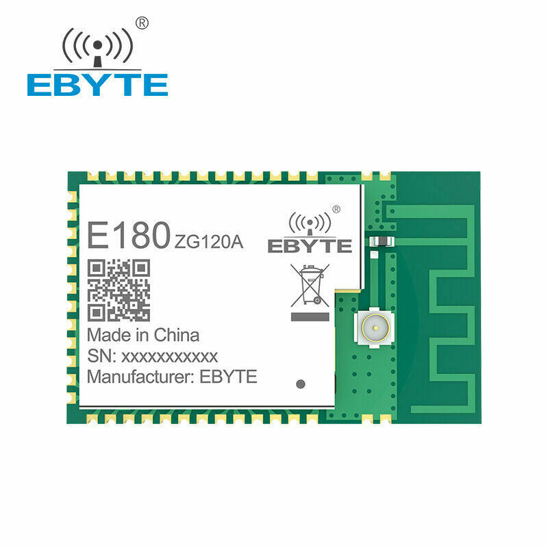 2.4GHz PCB IPEX ZigBee 3.0 EFR32MG1B 20dBm IO Wireless Transceiver Moudle