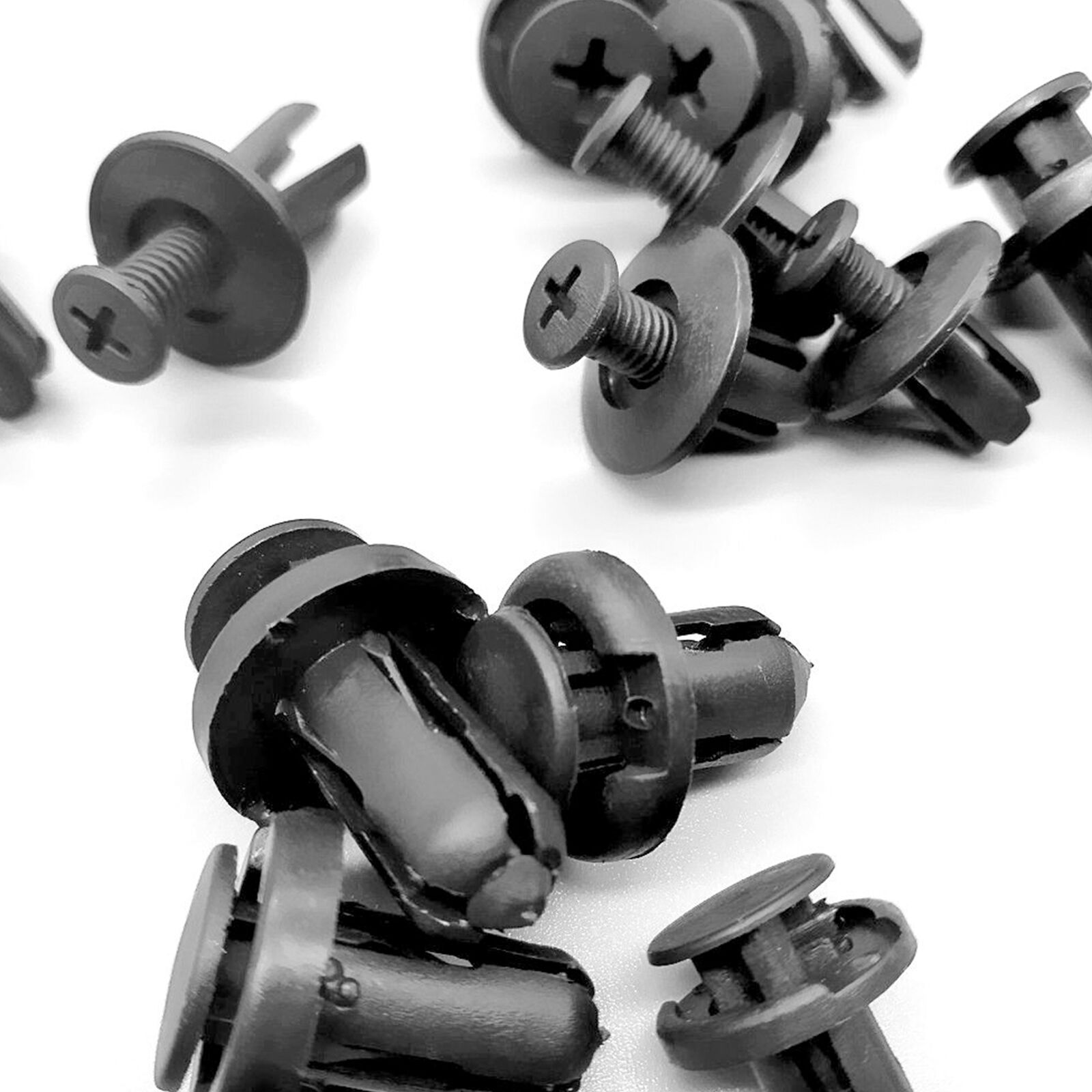 200pcs Various Car Plastic Rivet Auto Fasteners Push Pin Bumper Fender Panel Hot